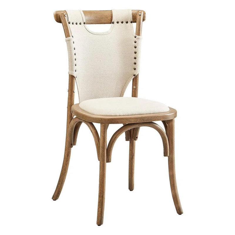 Split Shoulder Dining Chair Set of 2 Dining Chairs LOOMLAN By Furniture Classics