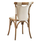 Split Shoulder Dining Chair Set of 2 Dining Chairs LOOMLAN By Furniture Classics