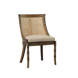 Spoonback Mahogany Armless Side Chair (Set Of 2)