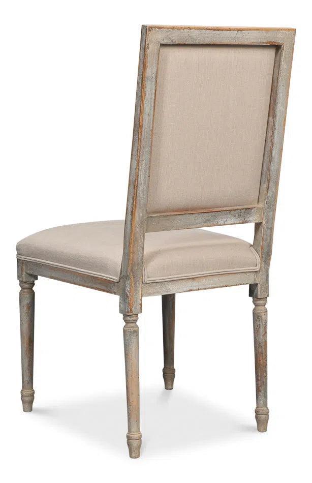 Square Fabric Upholstered Dining Chair (Set Of 2)