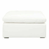 Square Sky Modular Ottoman LiveSmart Peyton-Pearl Espresso Modular Components LOOMLAN By Essentials For Living