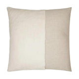 St. Moritz Cream Faux Fur Ivory Large Throw Pillow With Insert Throw Pillows LOOMLAN By D.V. Kap