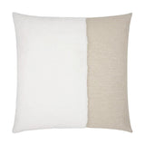 St. Moritz Swan Faux Fur White Large Throw Pillow With Insert Throw Pillows LOOMLAN By D.V. Kap