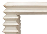 Stacked Side Table Antique White Side Tables LOOMLAN By Sarreid