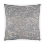 Stardust Grey Throw Pillow With Insert Throw Pillows LOOMLAN By D.V. Kap