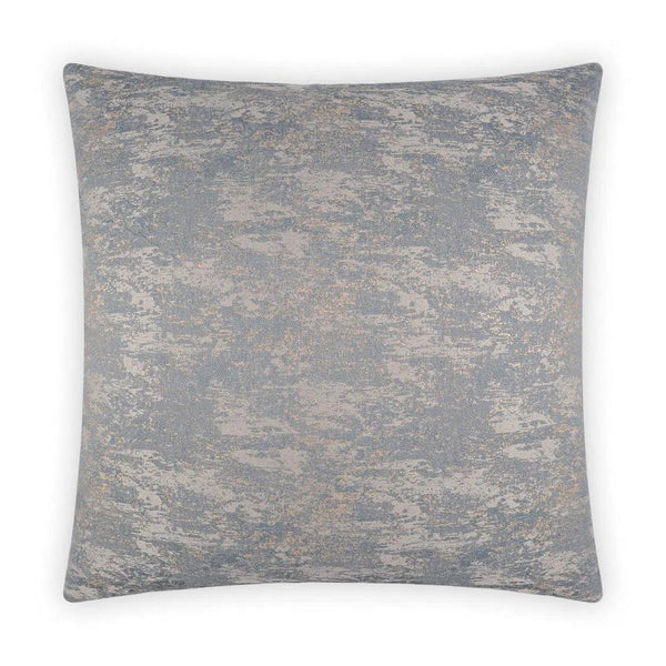 Stardust Grey Throw Pillow With Insert Throw Pillows LOOMLAN By D.V. Kap