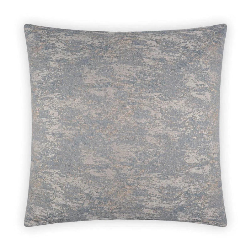 Stardust Grey Throw Pillow With Insert Throw Pillows LOOMLAN By D.V. Kap