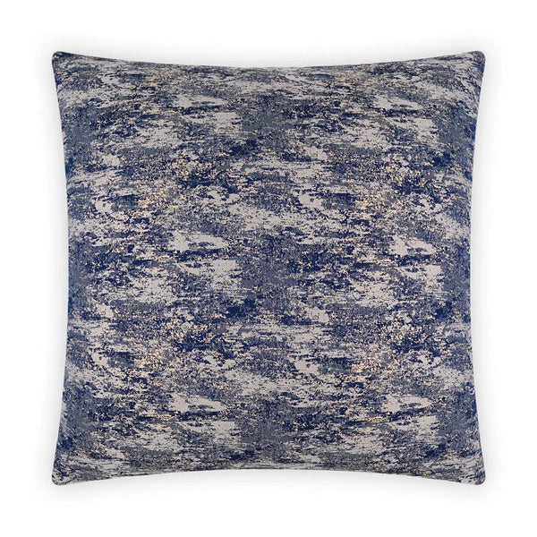 Stardust Royal Blue Throw Pillow With Insert Throw Pillows LOOMLAN By D.V. Kap