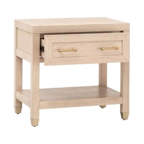 Stella 1-Drawer Nightstand Nightstands LOOMLAN By Essentials For Living