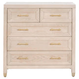 Stella 5-Drawer High Chest Dressers LOOMLAN By Essentials For Living