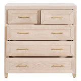 Stella 5-Drawer High Chest Dressers LOOMLAN By Essentials For Living