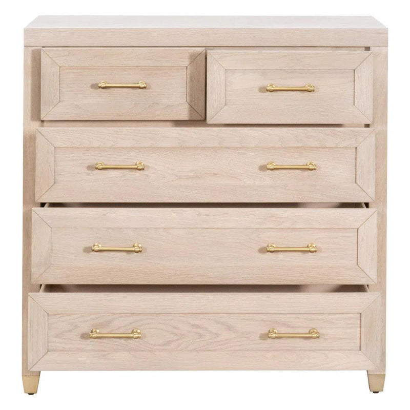 Stella 5-Drawer High Chest Dressers LOOMLAN By Essentials For Living