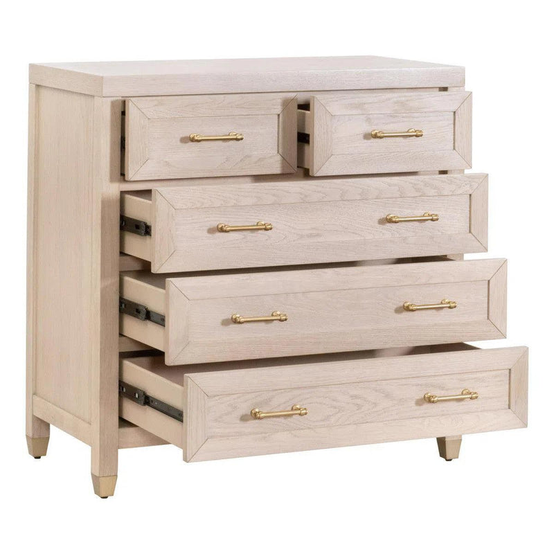 Stella 5-Drawer High Chest Dressers LOOMLAN By Essentials For Living