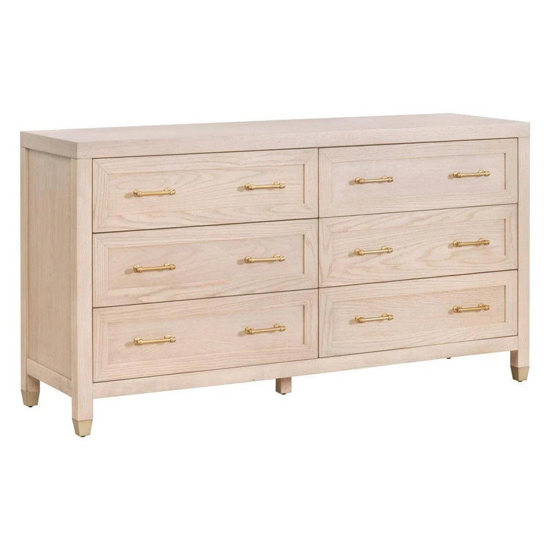 Stella 6-Drawer Double Dresser Dressers LOOMLAN By Essentials For Living