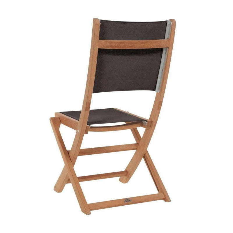 Stella Teak Outdoor Folding Chair Outdoor Dining Chairs LOOMLAN By HiTeak