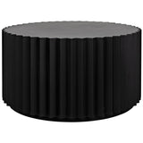 Stern Coffee Table, Black Steel Coffee Tables LOOMLAN By Noir