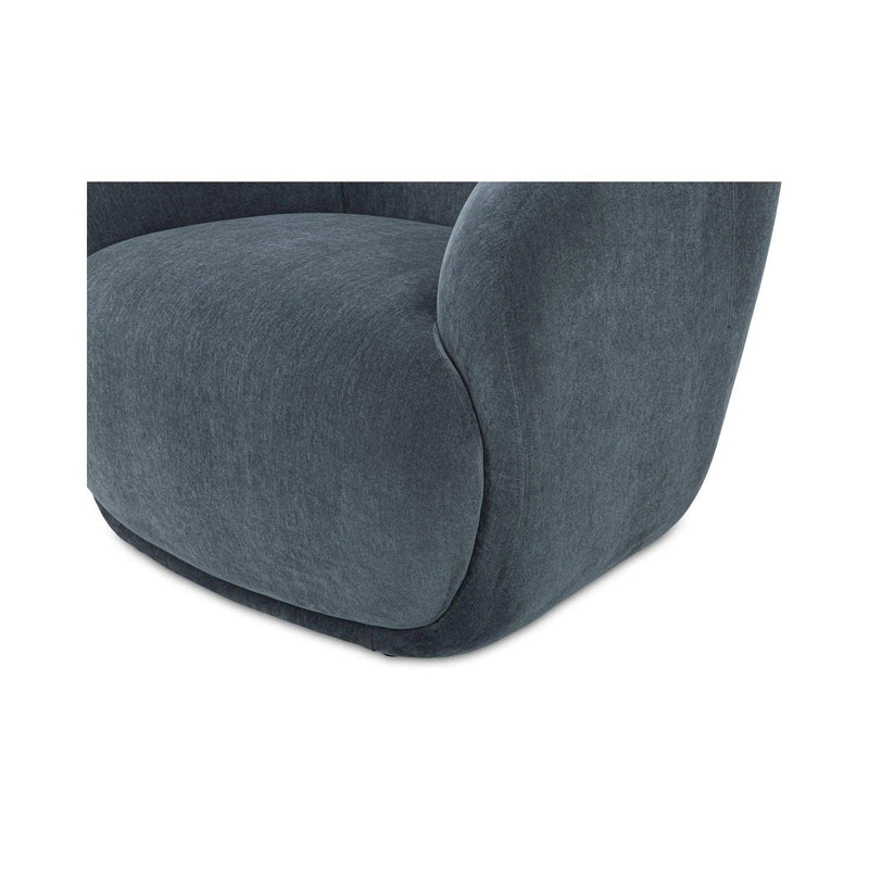 Stevie Polyester Upholstered Lounge Armchair Lounge Chairs LOOMLAN By Moe's Home