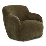 Stevie Polyester Upholstered Lounge Armchair Lounge Chairs LOOMLAN By Moe's Home