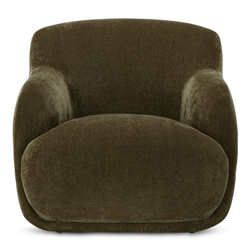 Stevie Polyester Upholstered Lounge Armchair Lounge Chairs LOOMLAN By Moe's Home