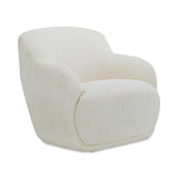 Stevie Polyester Upholstered Lounge Armchair Lounge Chairs LOOMLAN By Moe's Home