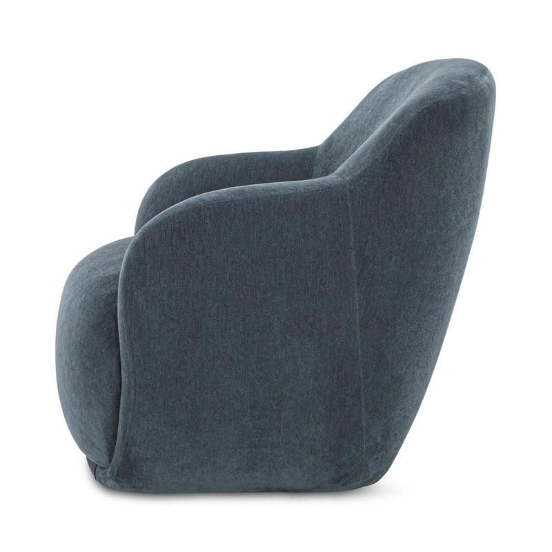 Stevie Polyester Upholstered Lounge Armchair Lounge Chairs LOOMLAN By Moe's Home