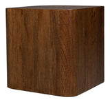 Stewart Natural Wood Square Side Table Side Tables LOOMLAN By Sarreid