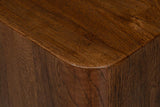 Stewart Natural Wood Square Side Table Side Tables LOOMLAN By Sarreid