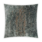 Stonewash Storm Grey Throw Pillow With Insert Throw Pillows LOOMLAN By D.V. Kap