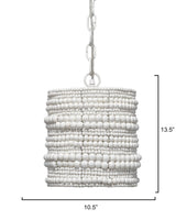 Strand Pendant - White Pendants LOOMLAN By Jamie Young