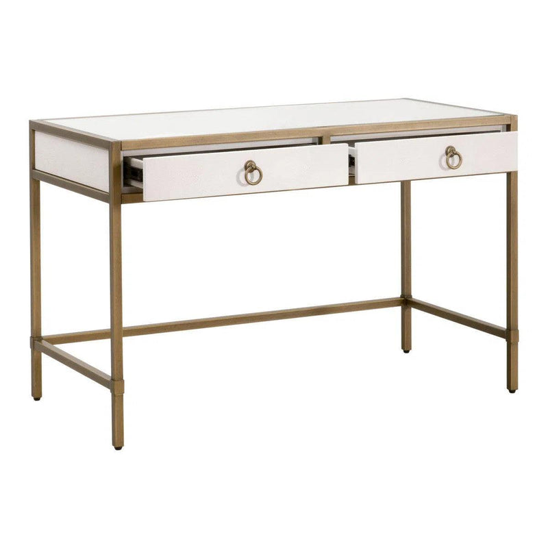 Strand Shagreen Desk Home Office Desks LOOMLAN By Essentials For Living