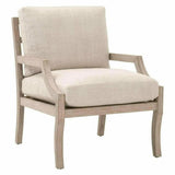 Stratton Club Chair Bisque Natural Gray Beech Club Chairs LOOMLAN By Essentials For Living