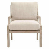 Stratton Club Chair Bisque Natural Gray Beech Club Chairs LOOMLAN By Essentials For Living