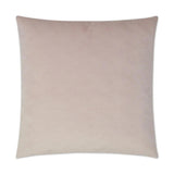 Stream Blush Light Pink Throw Pillow With Insert Throw Pillows LOOMLAN By D.V. Kap