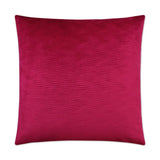 Stream Fuchsia Red Throw Pillow With Insert Throw Pillows LOOMLAN By D.V. Kap