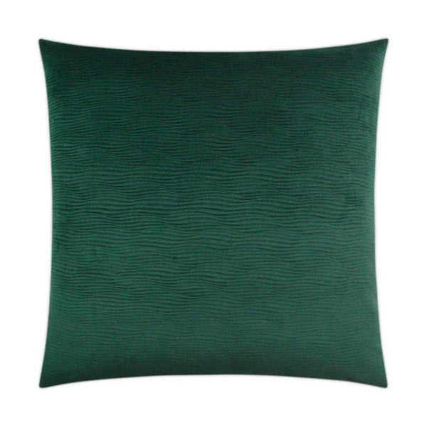 Stream Hunter Green Throw Pillow With Insert Throw Pillows LOOMLAN By D.V. Kap