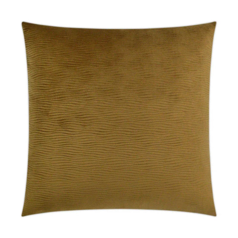 Stream Walnut Solid Tan Taupe Large Throw Pillow With Insert Throw Pillows LOOMLAN By D.V. Kap
