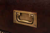 Studded Gentleman's Chest Leather Upholstery Chests LOOMLAN By Sarreid