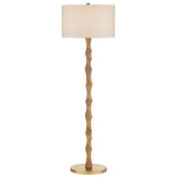 Sunbird Wood Floor Lamp Floor Lamps LOOMLAN By Currey & Co