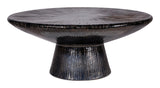 Sunburst Cocktail Table - Black Outdoor Coffee Table Outdoor Coffee Tables LOOMLAN By Seasonal Living