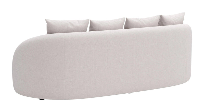 Sunny Isles Beige Sofa Outdoor Sofas & Loveseats LOOMLAN By Zuo Modern