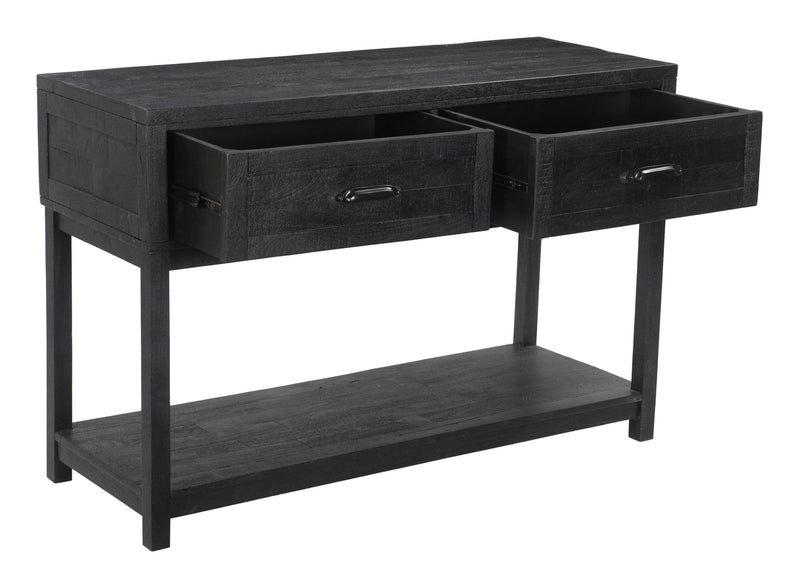 Surat Console Table Black Console Tables LOOMLAN By Zuo Modern