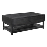 Surat Lift Top Coffee Table Black Coffee Tables LOOMLAN By Zuo Modern