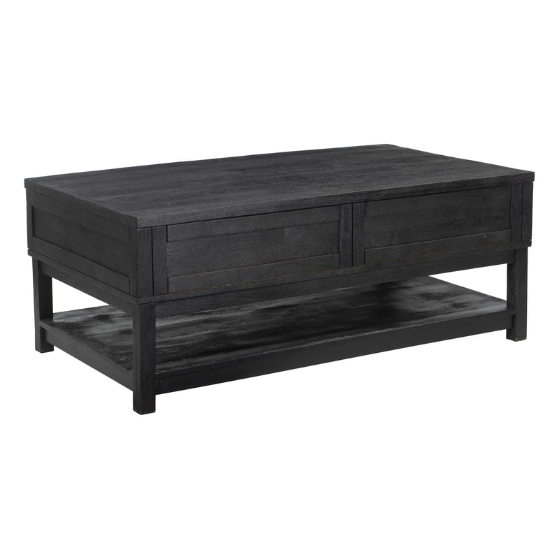 Surat Lift Top Coffee Table Black Coffee Tables LOOMLAN By Zuo Modern