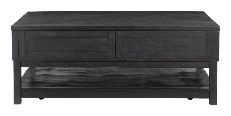 Surat Lift Top Coffee Table Black Coffee Tables LOOMLAN By Zuo Modern