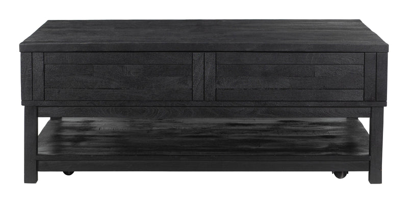 Surat Lift Top Coffee Table Black Coffee Tables LOOMLAN By Zuo Modern