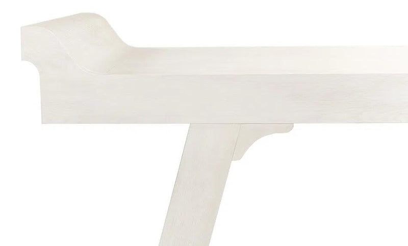 Suspension Console Table Extra Long Working White Console Tables LOOMLAN By Sarreid