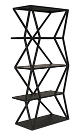 Sutro Shelf, Black Steel Wall Shelves & Ledgers LOOMLAN By Noir