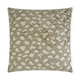 Swagger Brown Throw Pillow With Insert Throw Pillows LOOMLAN By D.V. Kap