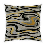 Sway Pyrite Multi Color Throw Pillow With Insert Throw Pillows LOOMLAN By D.V. Kap