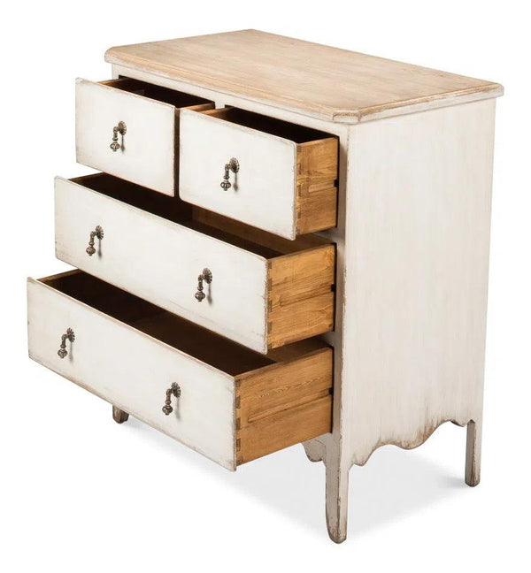 Swedish Commode White Dressers LOOMLAN By Sarreid